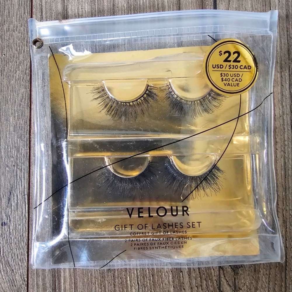 Velour fiber lashes